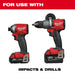 Milwaukee 48-20-9058 10pc. SHOCKWAVE Impact DUTY Carbide Hammer Drill Bit Kit - My Tool Store