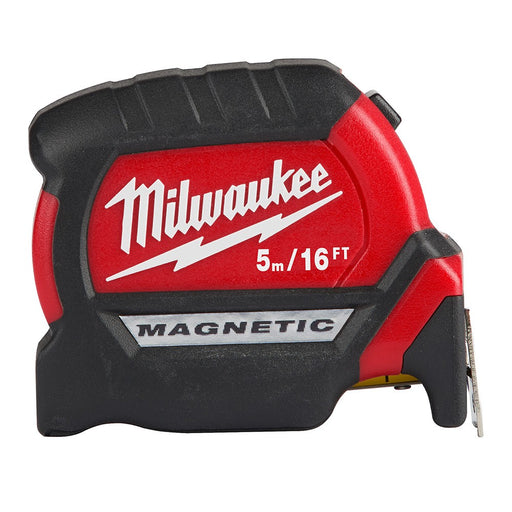 Milwaukee 48-22-0317 5M/16Ft Compact Magnetic Tape Measure - My Tool Store