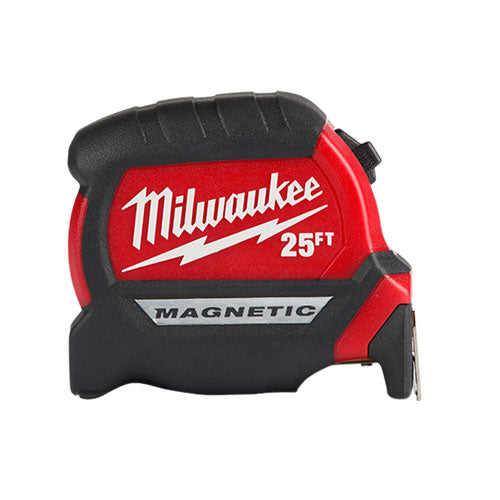 Milwaukee 48-22-0325 25’ Compact Wide Blade Magnetic Tape Measure - My Tool Store