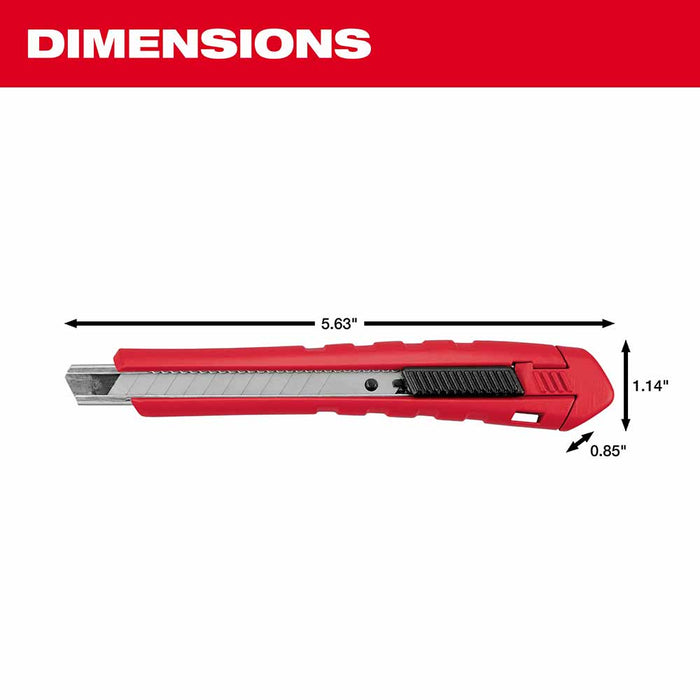 Milwaukee 48-22-1963 9mm Snap Off Knife - My Tool Store