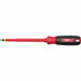 Milwaukee 48-22-2221 1/4" Slotted - 6" 1000V Insulated Screwdriver - My Tool Store