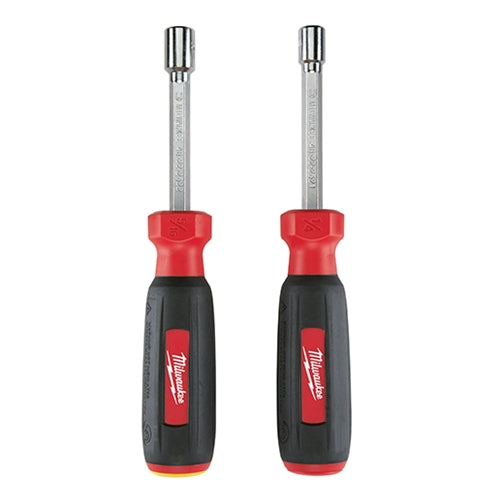Milwaukee 48-22-2502 2PC SAE HollowCore Magnetic Nut Driver Set - My Tool Store