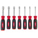 Milwaukee 48-22-2517 7 PC Magnetic HollowCore Metric Nut Driver Set - My Tool Store