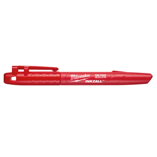 Milwaukee 48-22-3170 INKZALL Red Fine Point Markers - My Tool Store