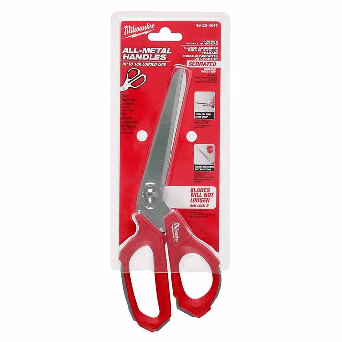 Milwaukee 48-22-4047 Jobsite Offset Scissors - My Tool Store