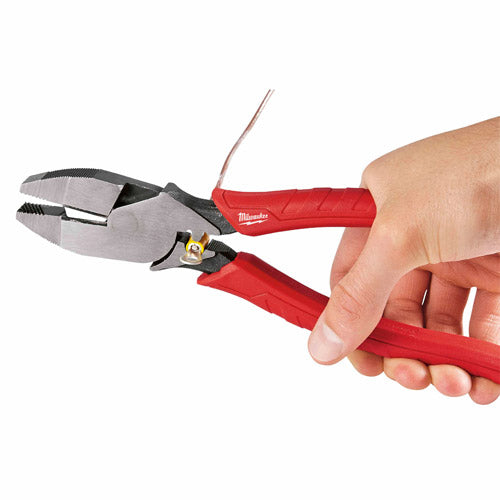 Milwaukee 48-22-6100 9" High Leverage Lineman's Pliers with Crimper