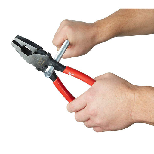 Milwaukee 48-22-6503 High Leverage Linesman's Pliers with Thread Cleaner - My Tool Store