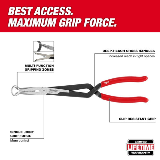 Milwaukee 48-22-6563 3PC Long Reach Hose Grip Pliers Set - My Tool Store
