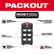 Milwaukee 48-22-8486 PACKOUT Shop Storage Compact Mounting Plate