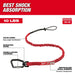 Milwaukee 48-22-8810 10 lb 36.3" Shock Absorbing and Locking Tool Lanyard - My Tool Store