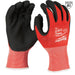 Milwaukee  48-22-8903B 12PK Cut 1 Dipped Gloves – XL [A1] - My Tool Store