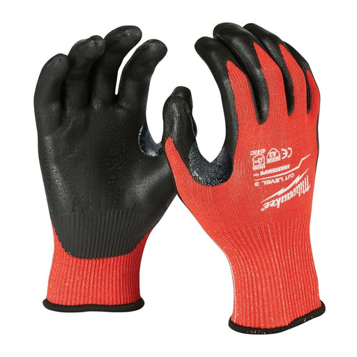 Milwaukee 48-22-8931B 12PK Cut 3 Dipped Gloves – M [A3] - My Tool Store