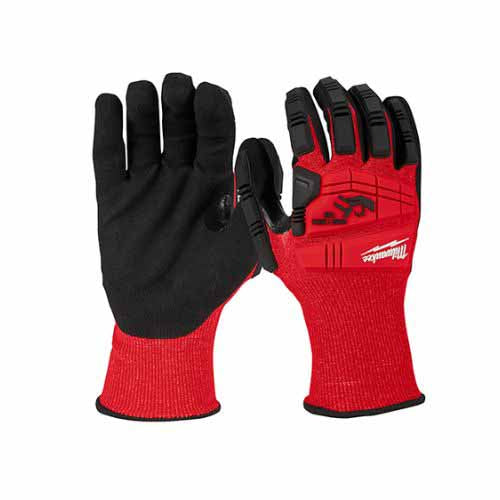 Milwaukee  48-22-8972 Impact Cut Level 3 Nitrile Gloves - L