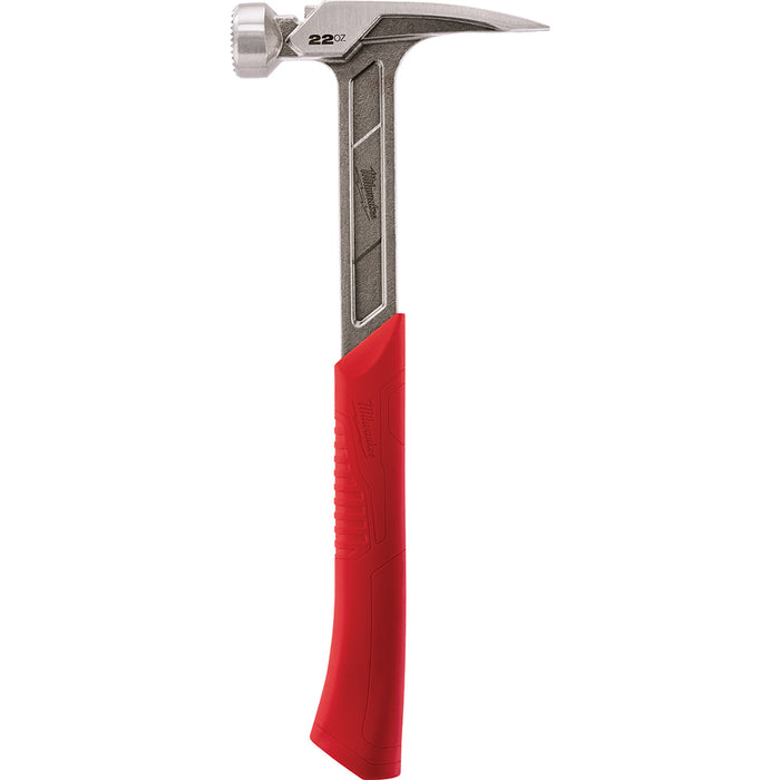 Milwaukee 48-22-9022 22oz Milled Face Framing Hammer - My Tool Store