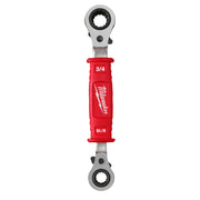 Milwaukee 48-22-9212 Lineman’s 4-in-1 Insulated Ratcheting Box Wrench