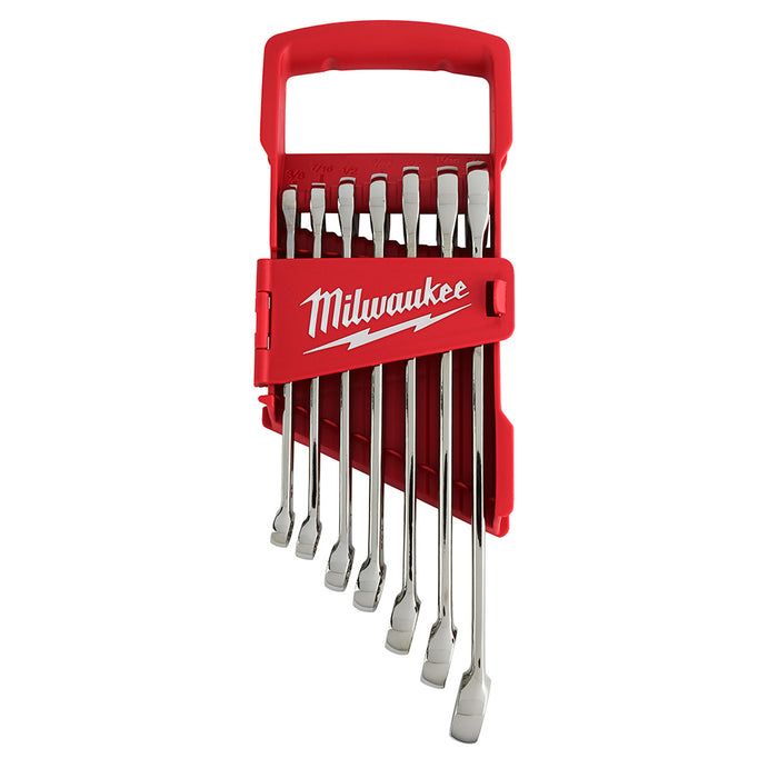 Milwaukee 48-22-9407 7 Piece Combination Wrench Set - SAE - My Tool Store