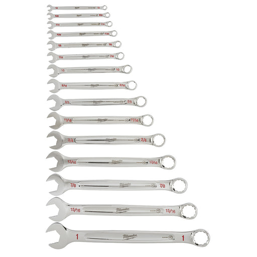 Milwaukee 48-22-9415 15 Piece Combination Wrench Set - SAE - My Tool Store