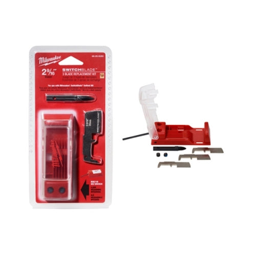 Milwaukee 48-25-5250 2-9/16" Switchblade 3-Blade Replacement Kit - My Tool Store