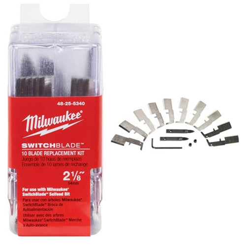 Milwaukee 48-25-5320 1-3/8" SwitchBlade Replacement Blade, 10 Pack