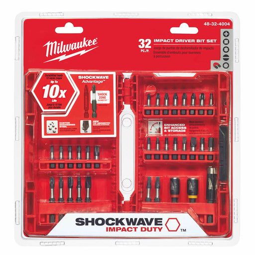 Milwaukee 48-32-4004 Shockwave 32PC Impact Driver Bit Set - My Tool Store