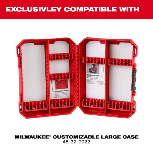 Milwaukee 48-32-9934 Large Case Rows for Insert Bit Accessories 5PK - My Tool Store