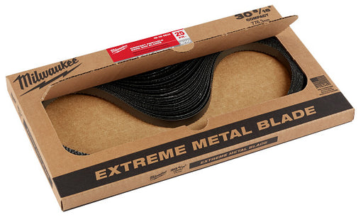 Milwaukee 48-39-0635 30-9/16 in. 8/10 TPI COMPACT EXTREME THICK METAL BAND SAW BLADE 25PK - My Tool Store