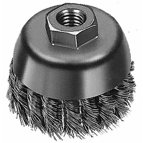 Milwaukee 48-52-1650 6" Knot Wire Cup Brush - Carbon Steel - My Tool Store