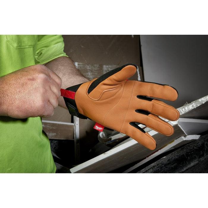 Milwaukee 48-73-0023 Leather Performance Gloves - X-Large - My Tool Store