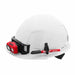 Milwaukee 48-73-1100 White Front Brim Hard Hat with 4PT Ratcheting Suspension – Type 1 Class E - My Tool Store