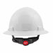 Milwaukee 48-73-1121 White Full Brim Hard Hat with 6PT Ratcheting Suspension – Type 1 Class E - My Tool Store