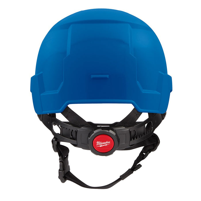 Milwaukee 48-73-1325 BOLT Blue Front Brim Safety Helmet (USA) - Type 2, Class E, Non-Vented