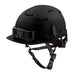Milwaukee 48-73-1330 BOLT Black Front Brim Safety Helmet (USA) - Type 2, Class C, Vented - My Tool Store