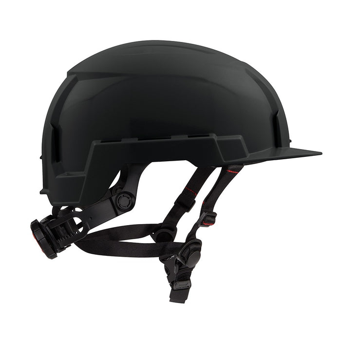 Milwaukee 48-73-1331 BOLT Black Front Brim Safety Helmet (USA) - Type 2, Class E, Non-Vented - My Tool Store