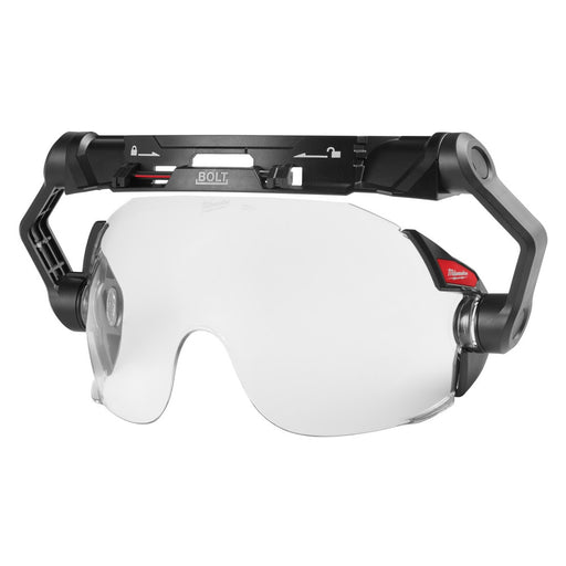 Milwaukee 48-73-1410 BOLT Eye Visor / Face Shield - Clear Dual Coat Lens (Compatible with Milwaukee Safety Helmets & Hard Hats) - My Tool Store