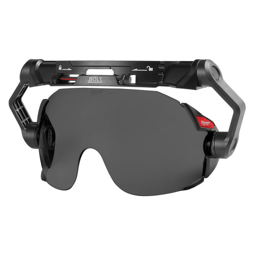 Milwaukee 48-73-1415 BOLT Eye Visor - Tinted Dual Coat Lens (Compatible with Milwaukee Safety Helmets & Hard Hats) - My Tool Store
