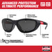 Milwaukee 48-73-2045 Polarized High Performance Safety Glasses with Gasket - My Tool Store