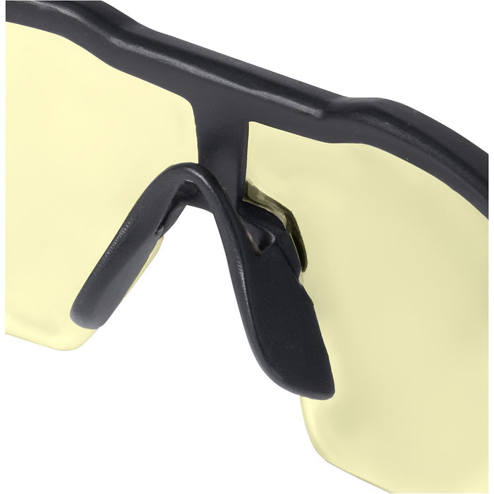 Milwaukee 48-73-2101 Safety Glasses - Yellow Anti-Scratch Lenses