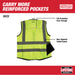 Milwaukee 48-73-5043 High Visibility Yellow Performance Safety Vest - XXL/XXXL - My Tool Store