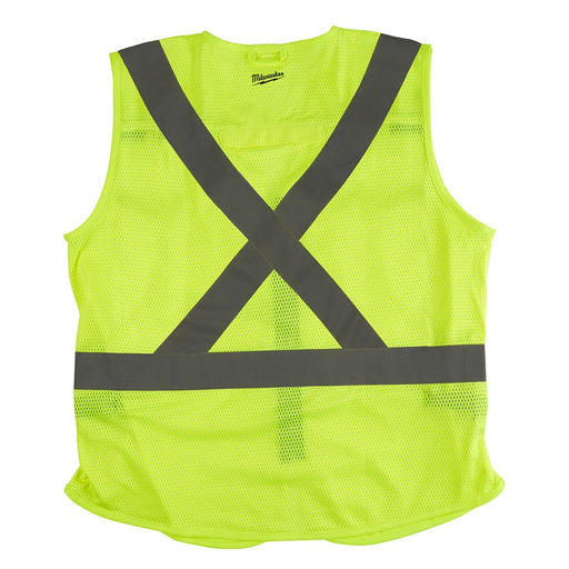 Milwaukee 48-73-5062 High Visibility Yellow Safety Vest - L/XL (CSA) - My Tool Store
