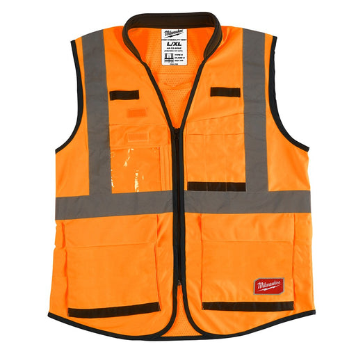 Milwaukee 48-73-5091 High Visibility Orange Performance Safety Vest - S/M (CSA) - My Tool Store