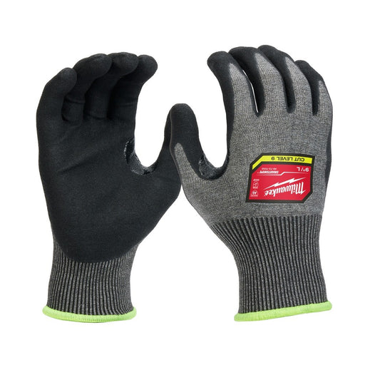 Milwaukee 48-73-7032B 12 Pair Cut Level 9 High-Dexterity Nitrile Dipped Gloves - L - My Tool Store