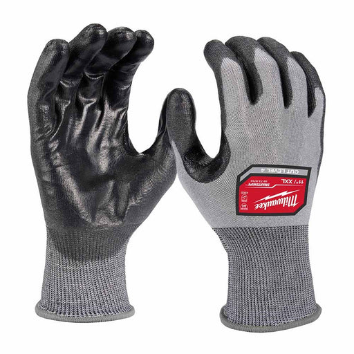 Milwaukee 48-73-8744 High Dexterity A4 Polyurethane Dipped Gloves - 2XL - My Tool Store
