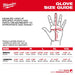 Milwaukee 48-73-8922 High Visibility Cut Level 2 Polyurethane Dipped Safety Gloves - Large - My Tool Store