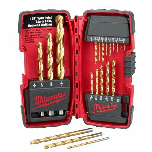 Milwaukee 48-89-1105 20-Piece Titanium Drill Bit Set