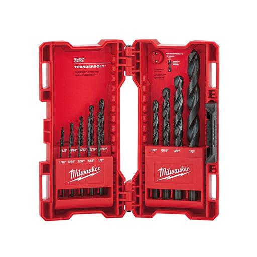 Milwaukee 48-89-2800 14-Piece Thunderbolt® Black Oxide Drill Bit Set - My Tool Store