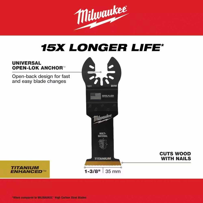 Milwaukee 49-10-9920 Oscillating Multi-Tool Blade Kit (20-Piece) - My Tool Store