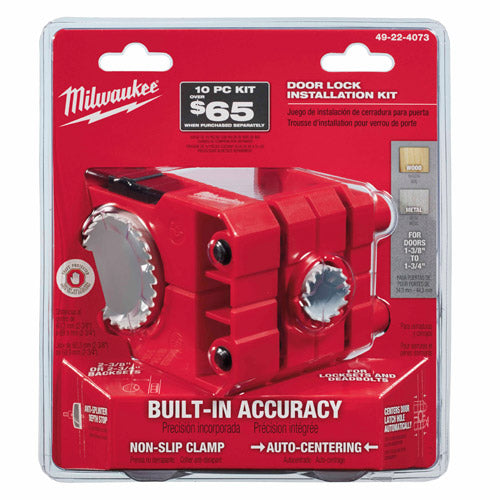 Milwaukee 49-22-4073 Hole Dozer Door Lock Installation Kit - My Tool Store