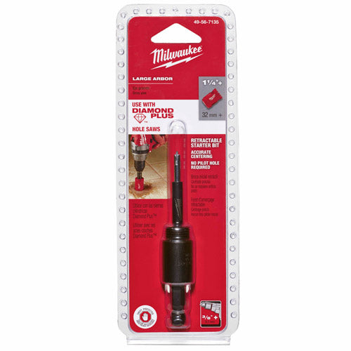 Milwaukee 49-56-7135 Retractable Starter Bit with Large Arbor - My Tool Store