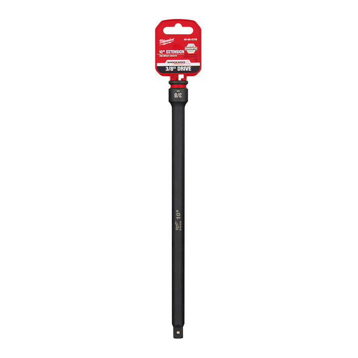 Milwaukee 49-66-6705 SHOCKWAVE Impact Duty™  3/8" Drive 10" Extension - My Tool Store