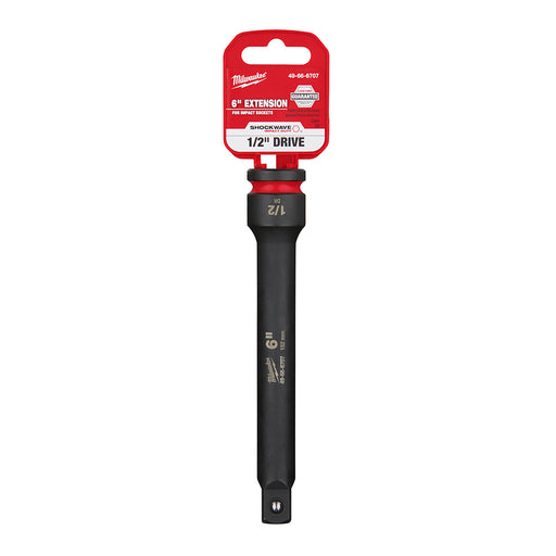 Milwaukee 49-66-6707 SHOCKWAVE Impact Duty™  1/2" Drive 6" Extension - My Tool Store